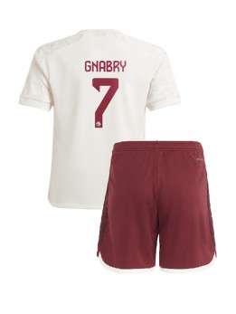 Bayern Munich Serge Gnabry #7 Replika Tredje Kläder Barn 2023-24 Kortärmad (+ byxor)
